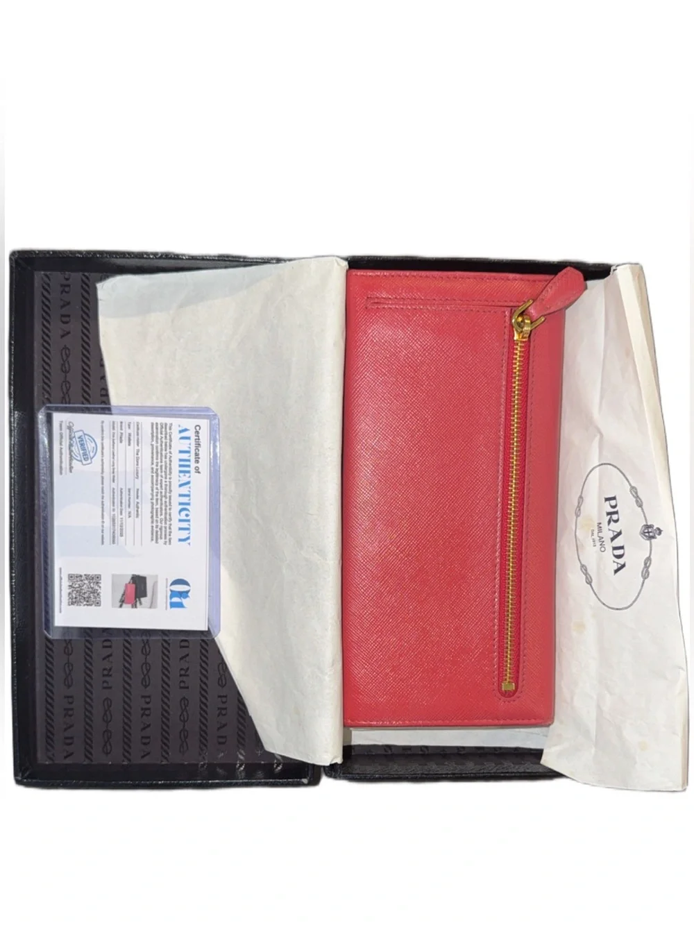 Prada Pink Saffiano Dome Tote with Matching Wallet